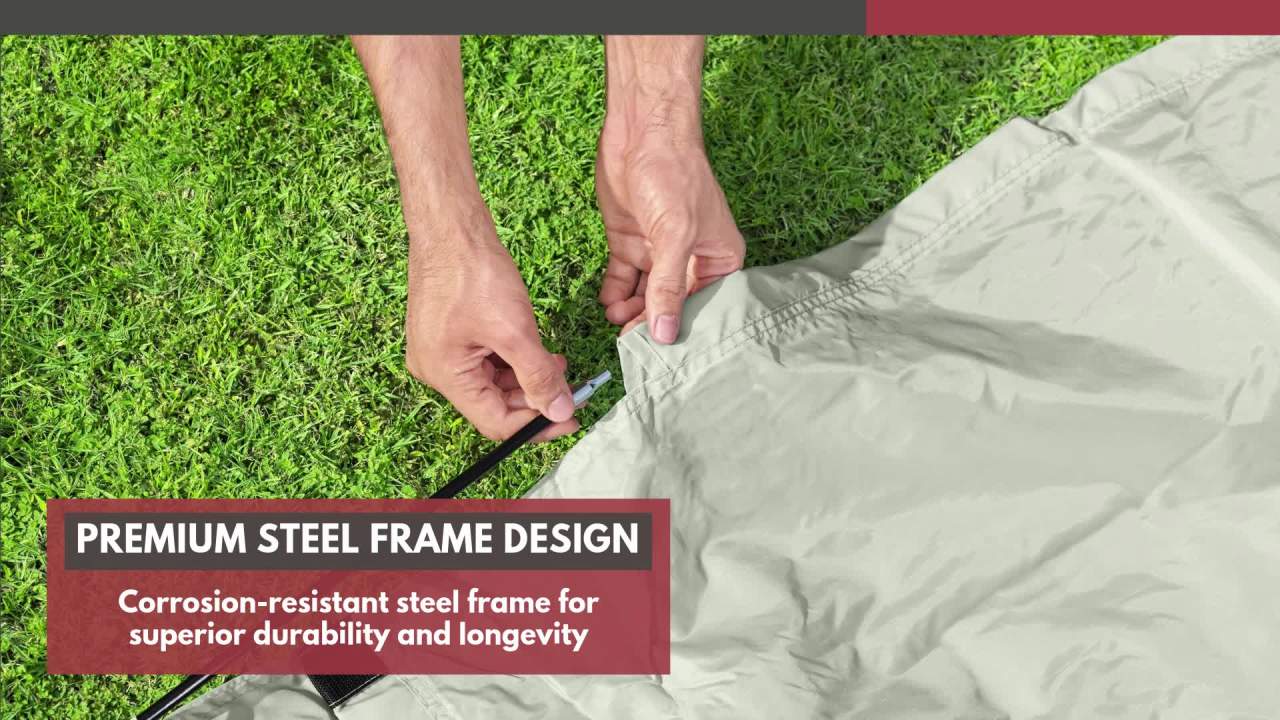 thumbnail video image 2 of Coleman Steel Pro Max 14' x 33" Round Metal Frame Above Ground Pool Set, 2 of 13