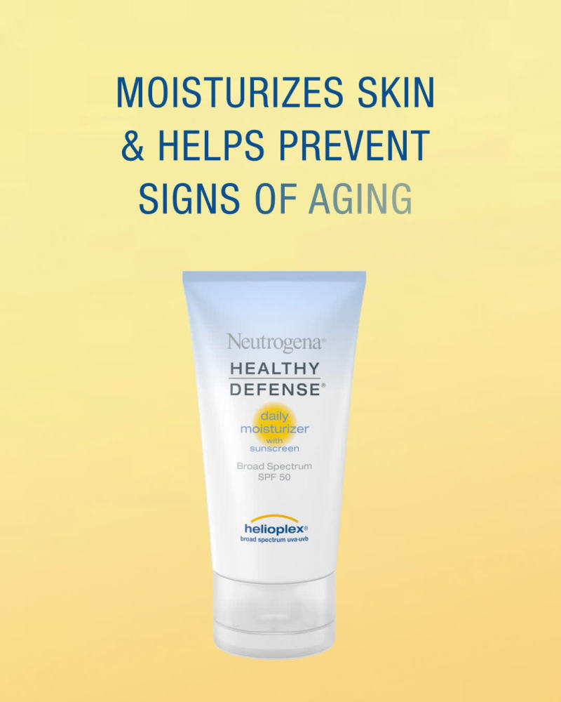 Neutrogena Healthy Defense Daily Face Moisturizer with SPF 50, 1.7 fl