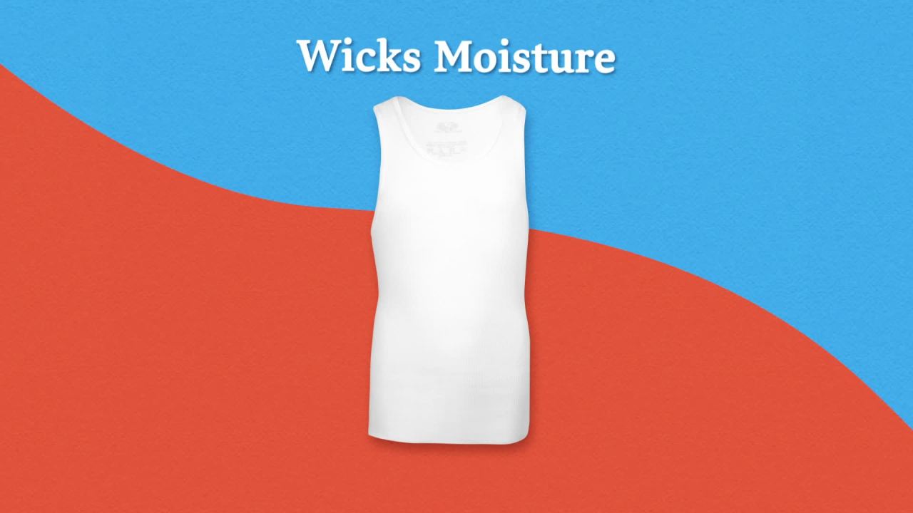 thumbnail video image 2 of Fruit of the Loom Boys' EverSoft Tank Top Undershirts, 10 Pack, Sizes XS-XL, 2 of 8