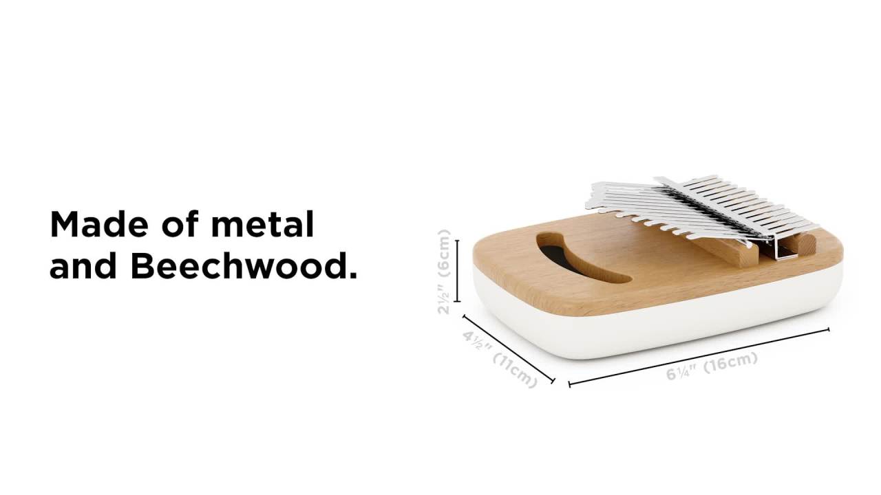 thumbnail video image 2 of Umbra Strumba Kalimba Thumb Piano, 2 of 13