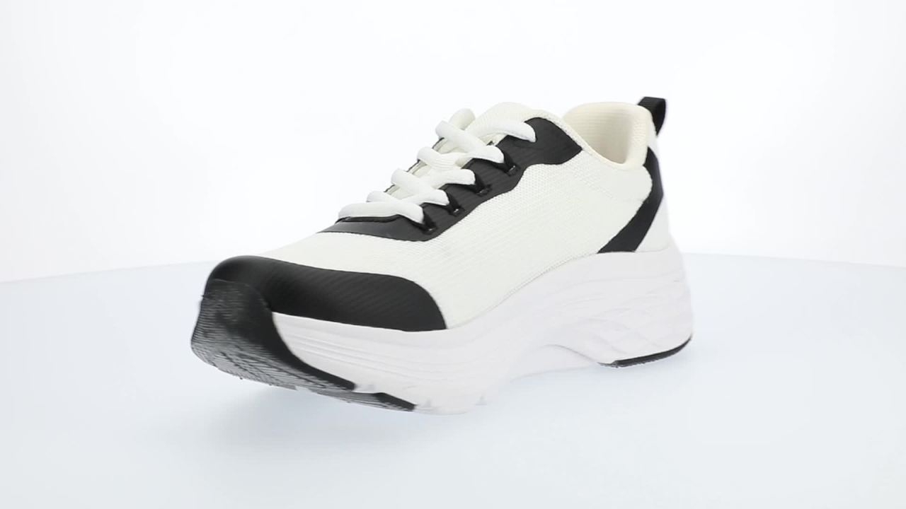 thumbnail video image 2 of Journee Womens Marshel Casual Lace Up Sneakers, 2 of 10