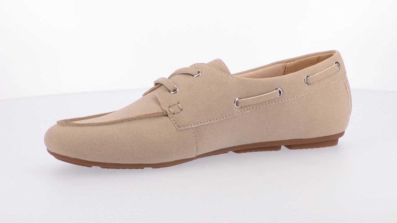 thumbnail video image 2 of Journee Women's Naomi Slip On Round Toe Loafers, 2 of 10