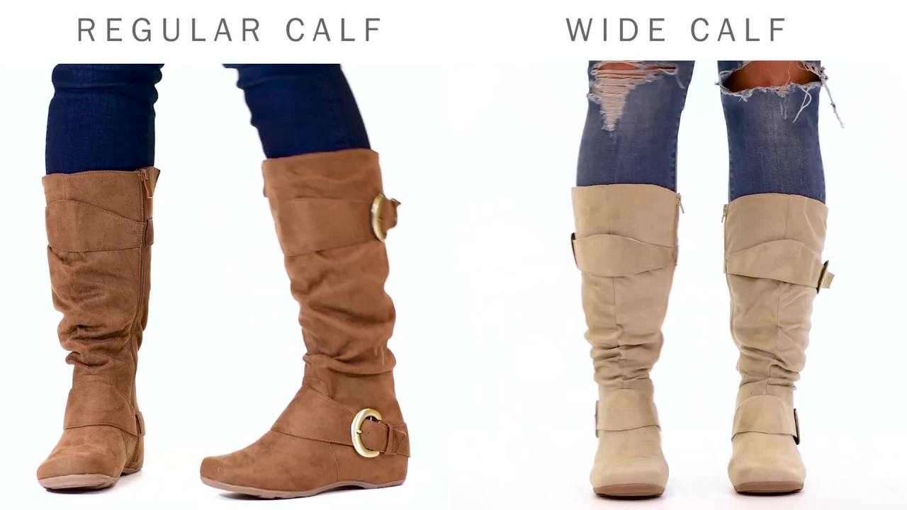 thumbnail video image 2 of Journee Womens Jester-01 Wide Calf Hidden Wedge Riding Boots, 2 of 10