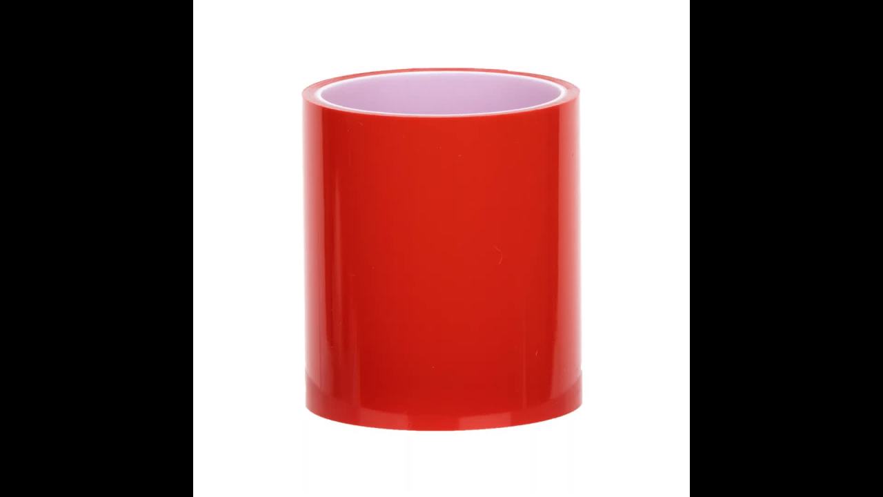 thumbnail video image 2 of Duck Brand Translucent Tail Light Tape - Red, 2 in. x 72 in., 2 of 11