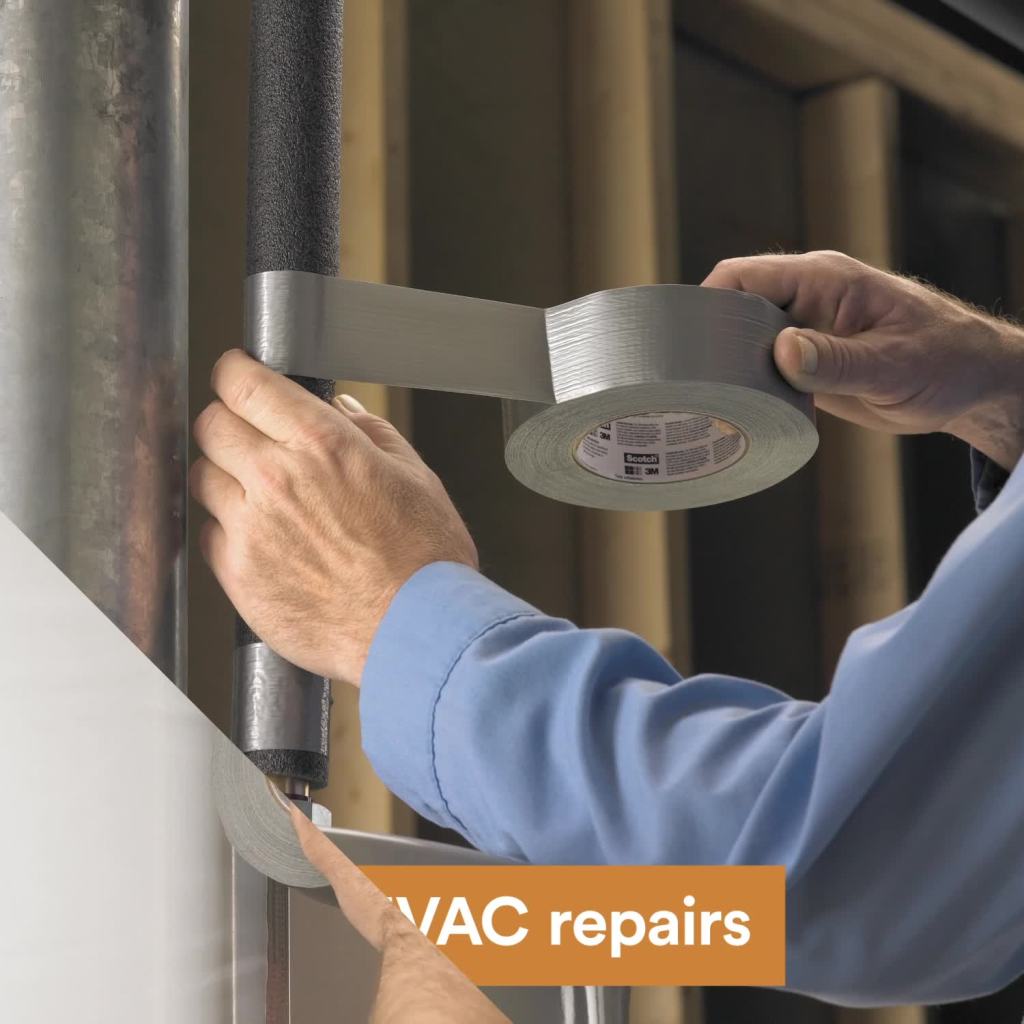 thumbnail video image 2 of 3M Pro Strength Duct Tape, 1230-A, 1.88 Inches x 30 Yards, 1 Roll, 2 of 5