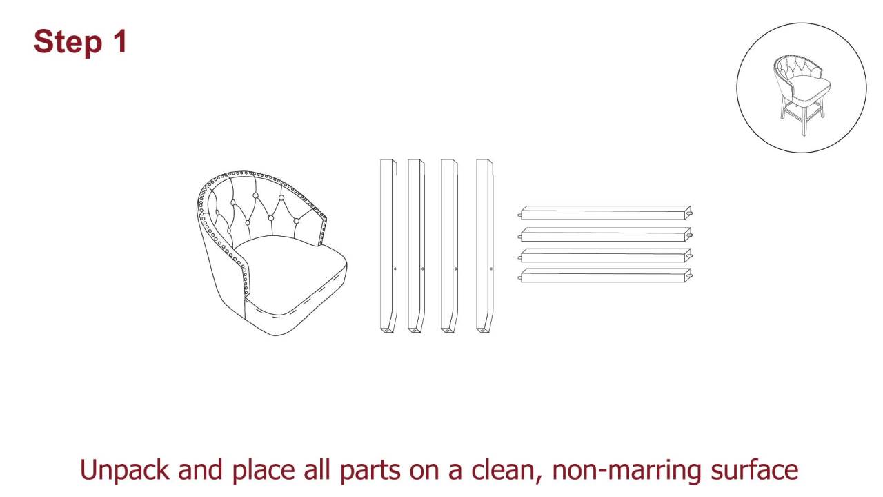 thumbnail video image 2 of Noble House Bentley Indoor Beige Bar Stool (Set of 2), 2 of 12