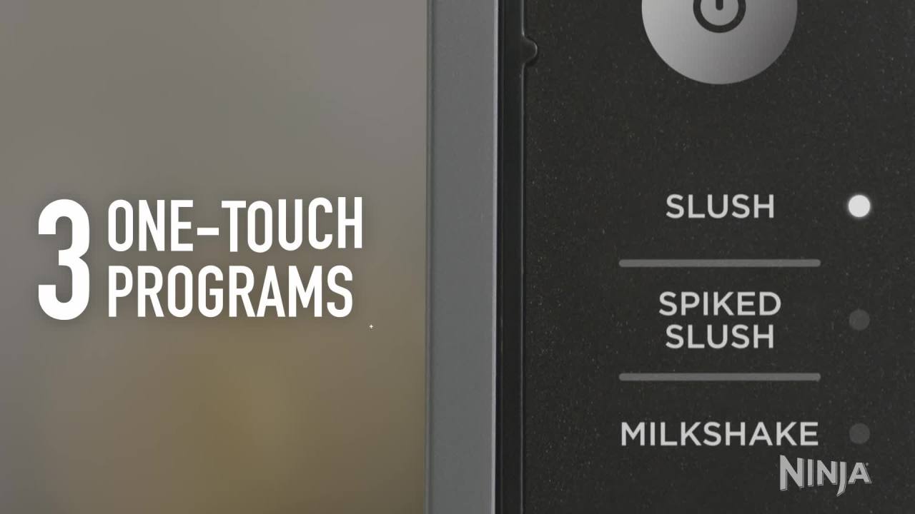 thumbnail video image 3 of Ninja SLUSHi 72-Oz Frozen Drink Machine with RapidChill Technology, 3 Presets, Dishwasher Safe, FS300 Gray, 3 of 17