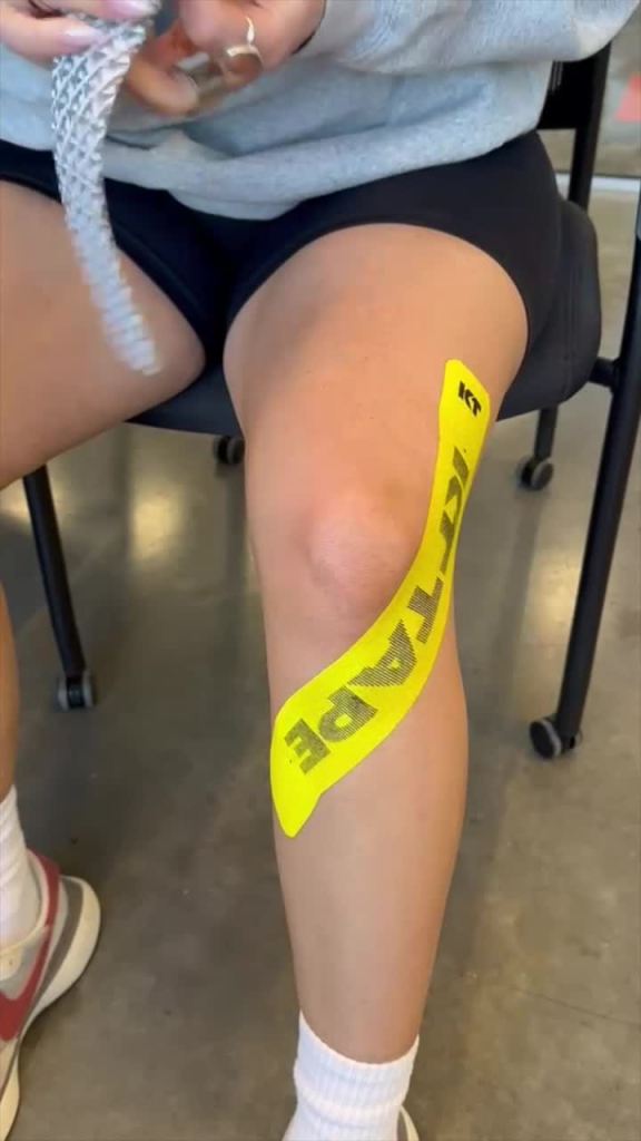 thumbnail video image 2 of KT Tape Pro Extreme High Strength Kinesiology Tape, Black, 20 Precut Strips, 2 of 10