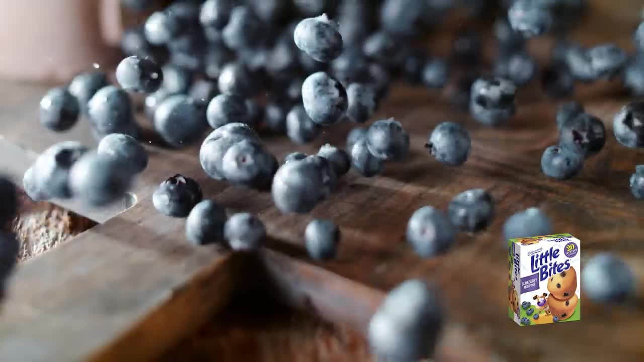 thumbnail video image 2 of Little Bites Chocolate Chip Muffins, 10 packs, Real Chocolate Mini Muffins, 16.5 oz Multipack, 2 of 9