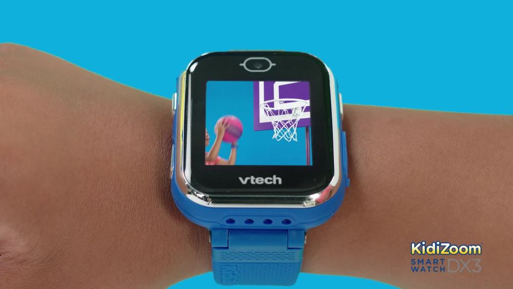 VTech KidiZoom Smartwatch DX3 Safe AwardWinning Watch for Kids, Blue