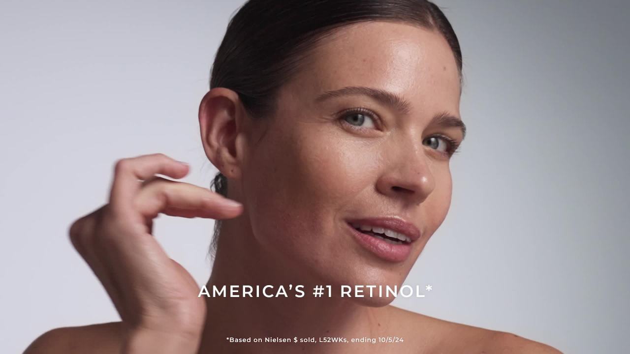 thumbnail video image 3 of RoC Retinol Correxion Anti-Aging + Firming Night Face Moisturizer, 1 oz, 3 of 11