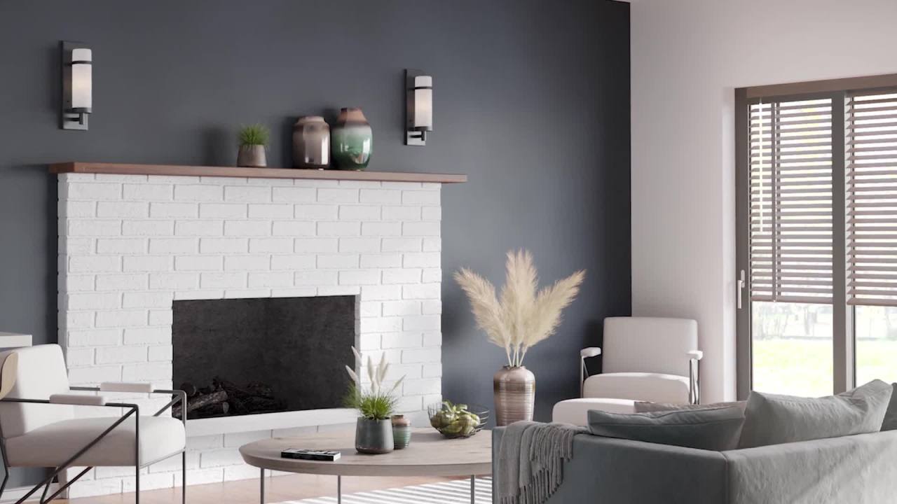 thumbnail video image 2 of Louvered Wall Sconce, 2 of 15