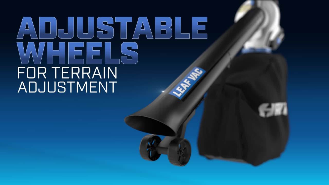 thumbnail video image 3 of HART 40V Cordless Leaf Vacuum Kit, (1) 4.0Ah Lithium-Ion Battery, 3 of 16