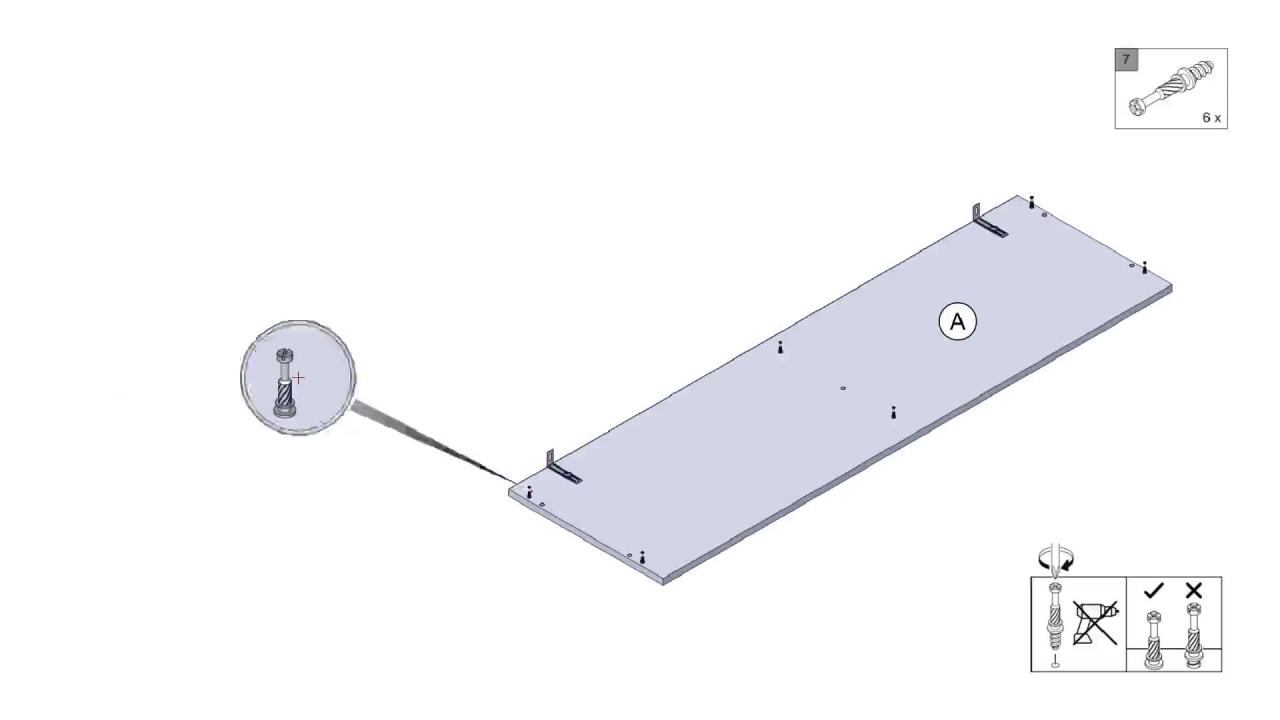 thumbnail video image 2 of Brindle 6 Drawer Dresser, Matte White, by Hillsdale Living Essentials, 2 of 21