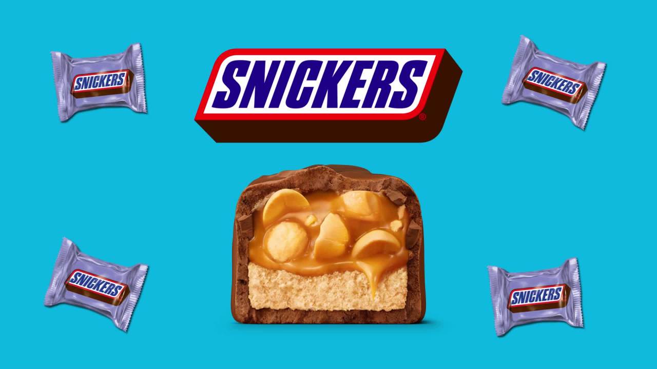thumbnail video image 2 of Snickers Minis Milk Chocolate Easter Candy Bars - 10.48 oz Bag, 2 of 14