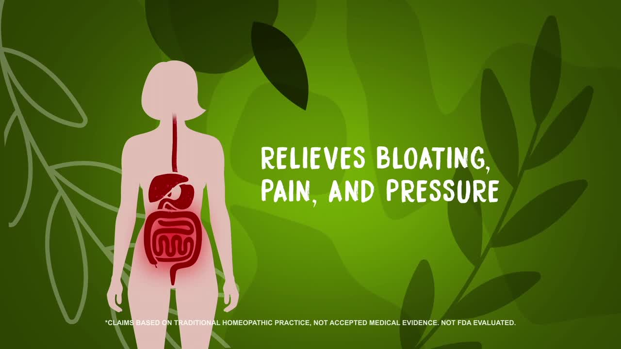 thumbnail video image 2 of Boiron Gasalia Tablets, Homeopathic Medicine for Gas Relief, Pain, Bloating, Pressure, Discomfort, 2 x 60 Quick-Dissolving Tablets Twin Pack, 2 of 10