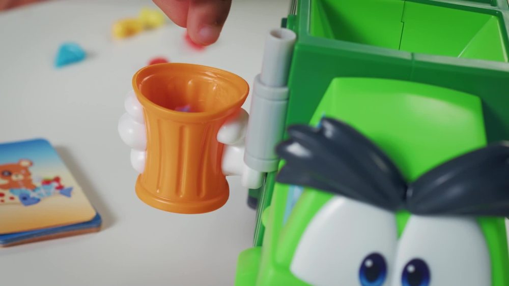 Goliath Trash Stash Game Fill Trashcan, Watch It Dump into Truck or