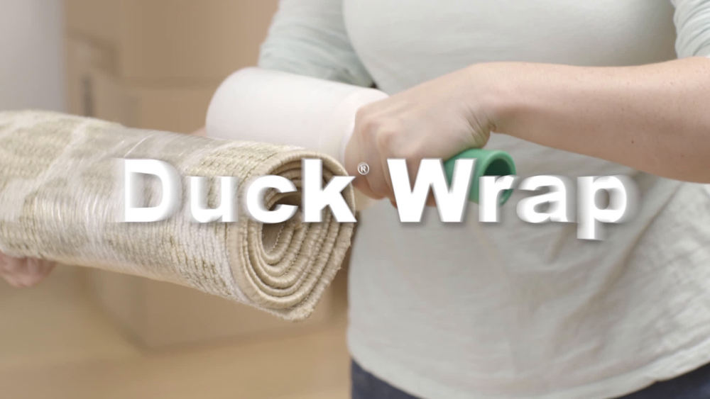 Duck Stretch Wrap, 20 in x 1,000 ft, Clear - image 2 of 6