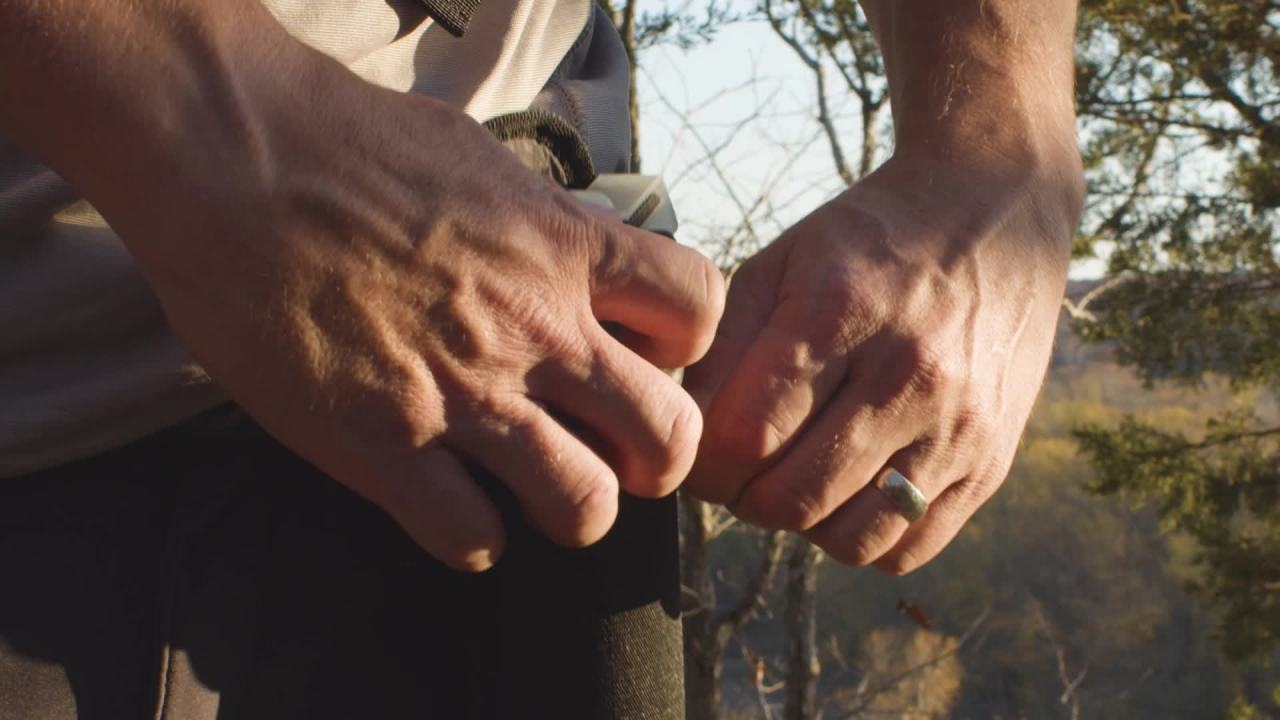 thumbnail video image 2 of SABRE Frontiersman Bear Spray 30 feet - White - 8.5 in - 1 Ct - Adult, 2 of 9