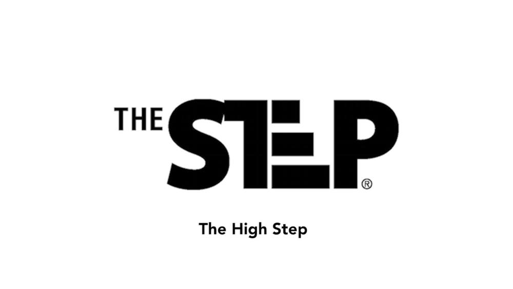 The Step High Step Aerobic Platform with High Step Blue Aerobic Platform and 4 Black Risers - image 2 of 10