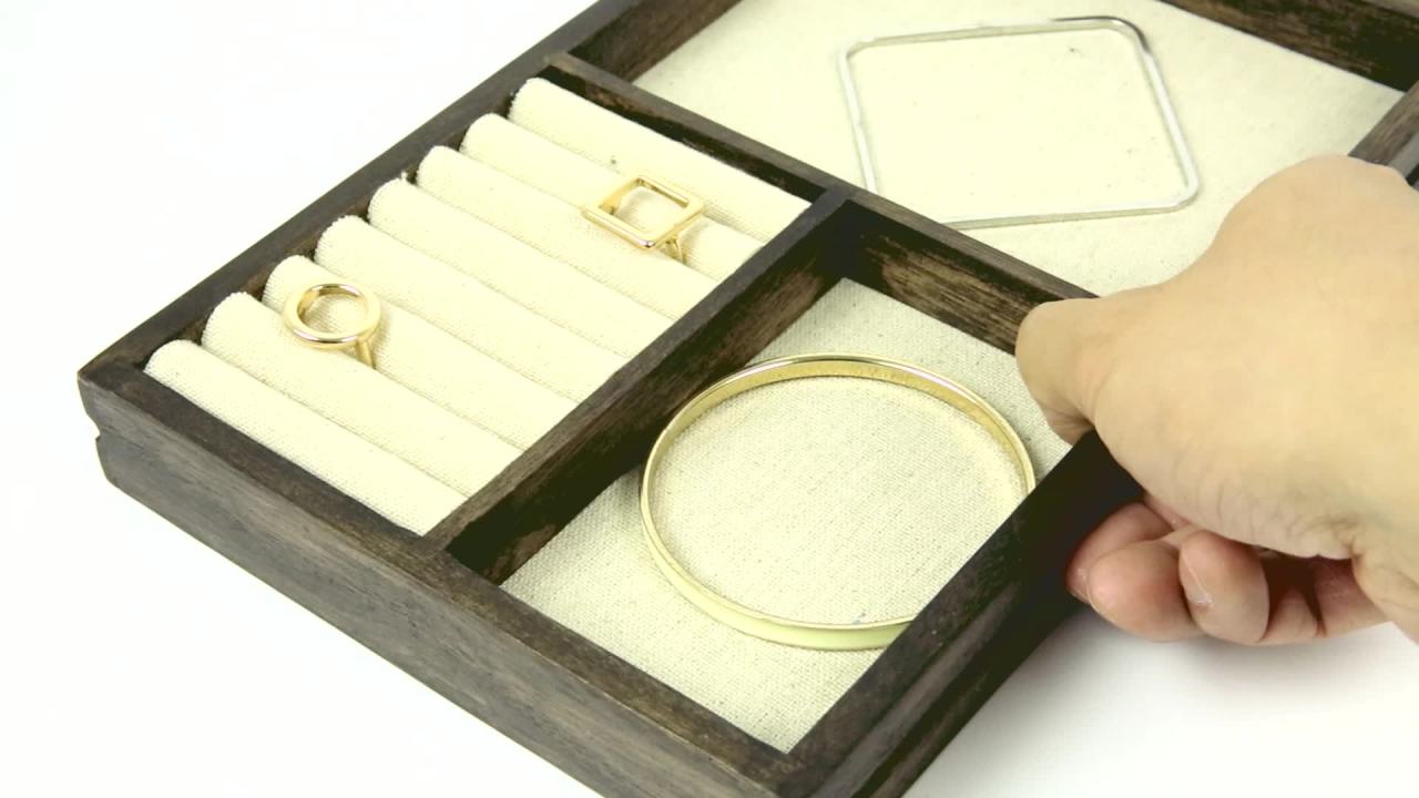thumbnail video image 2 of Umbra Terrace Jewelry Tray, 2 of 15