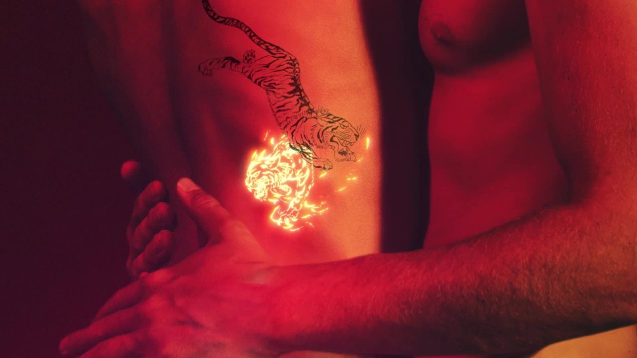 thumbnail video image 2 of Ed Hardy Tiger Ink Eau De Parfum Spray, Unisex Fragrance, 1.0 oz, 2 of 7