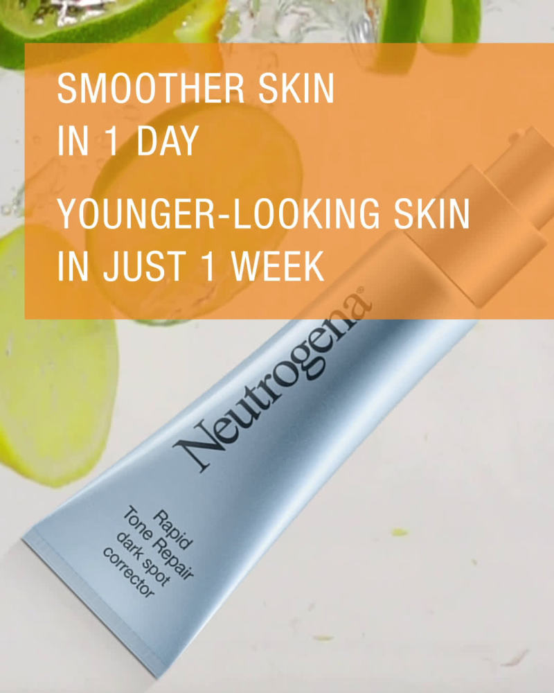 Neutrogena Rapid Tone Retinol + Vitamin C Moisturizer SPF 30, 1 fl. oz