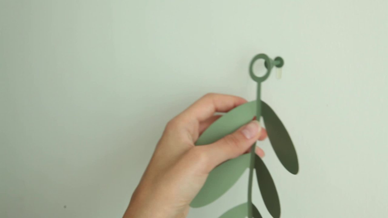 thumbnail video image 2 of Vines Wall Decor White, 2 of 4