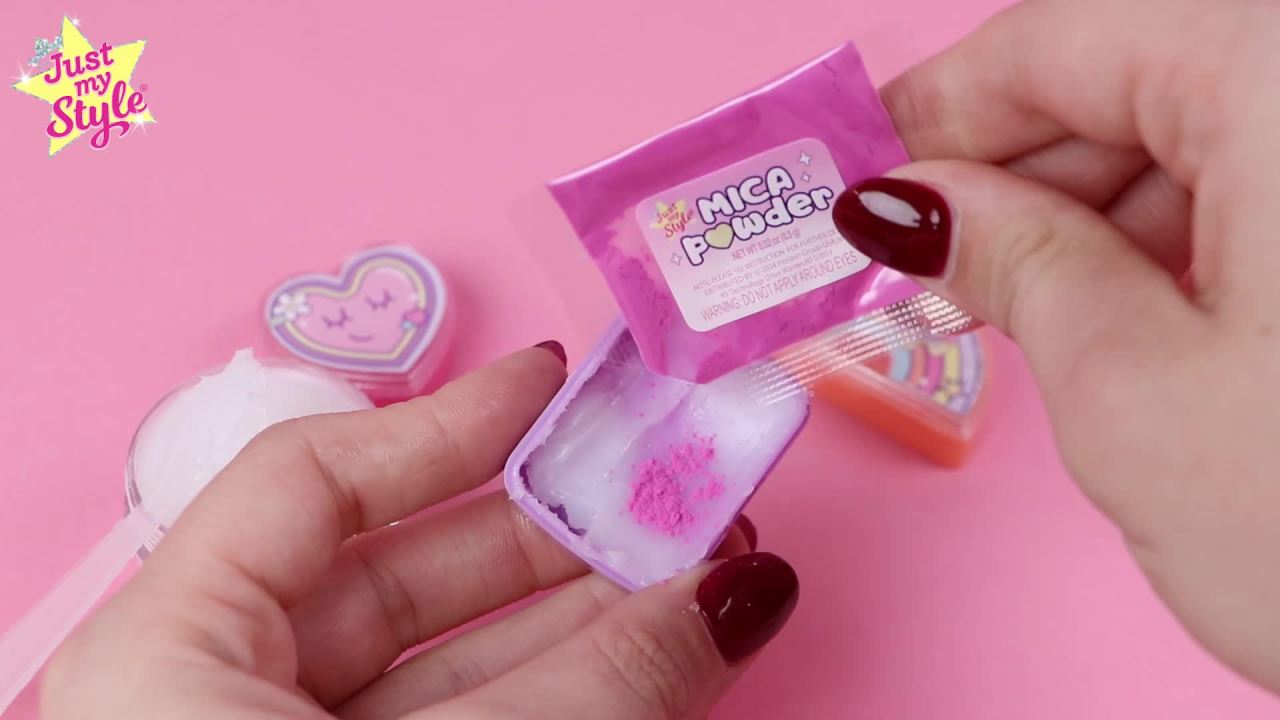 thumbnail video image 2 of Just My Style Nail Art & Body Art Set, 2 of 8