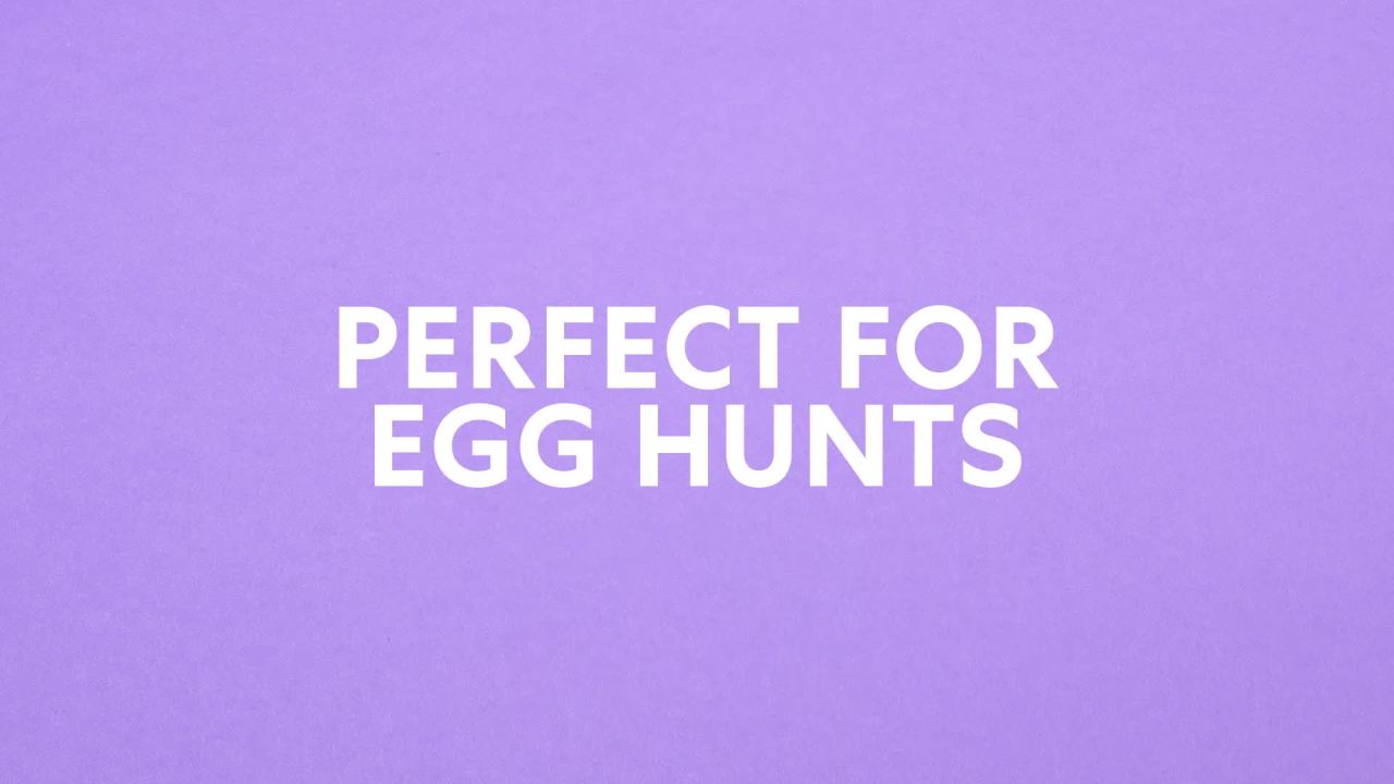 thumbnail video image 2 of M&M's, Skittles, Snickers, & Starburst Easter Basket Stuffers Variety Pack - 55 Ct Bulk Bag, 2 of 11