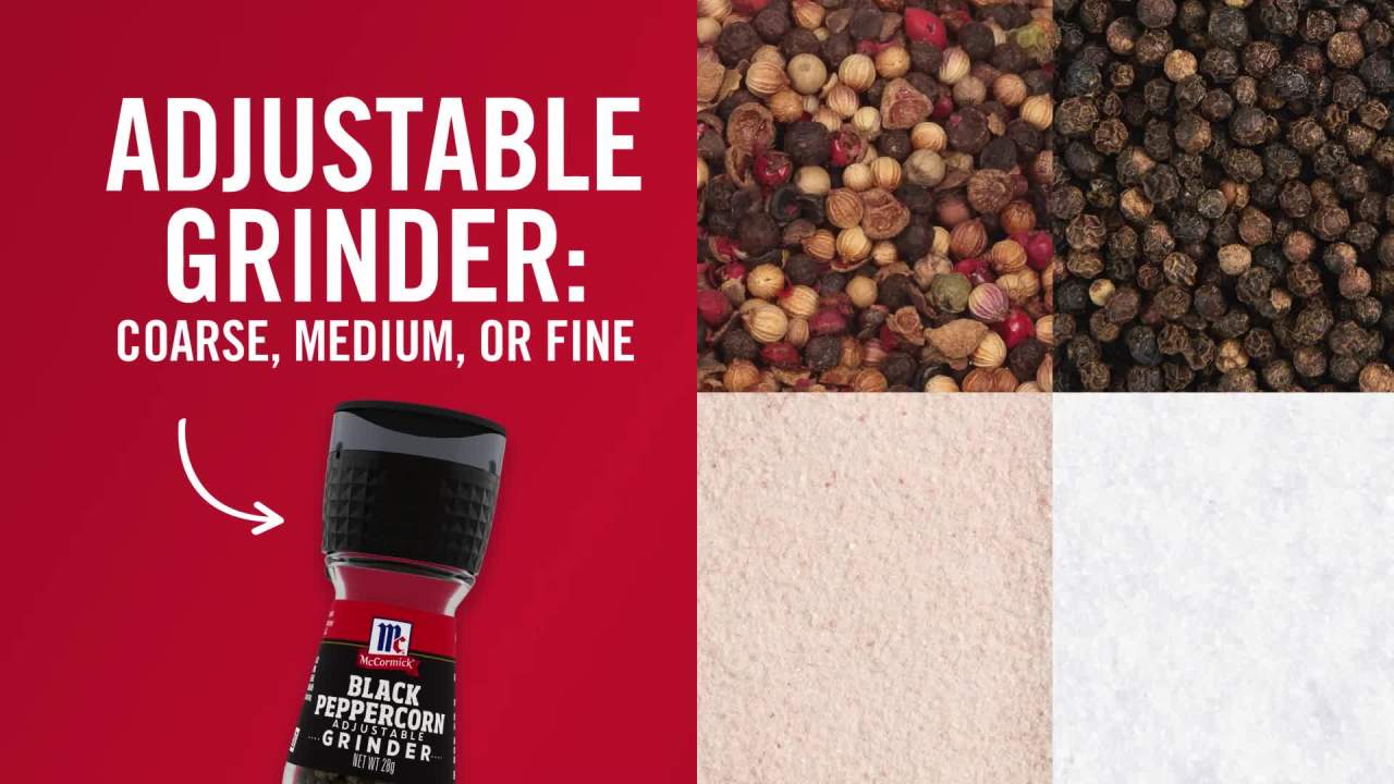 thumbnail video image 2 of McCormick Grinder Variety Pack, 0.05 lb, 2 of 4