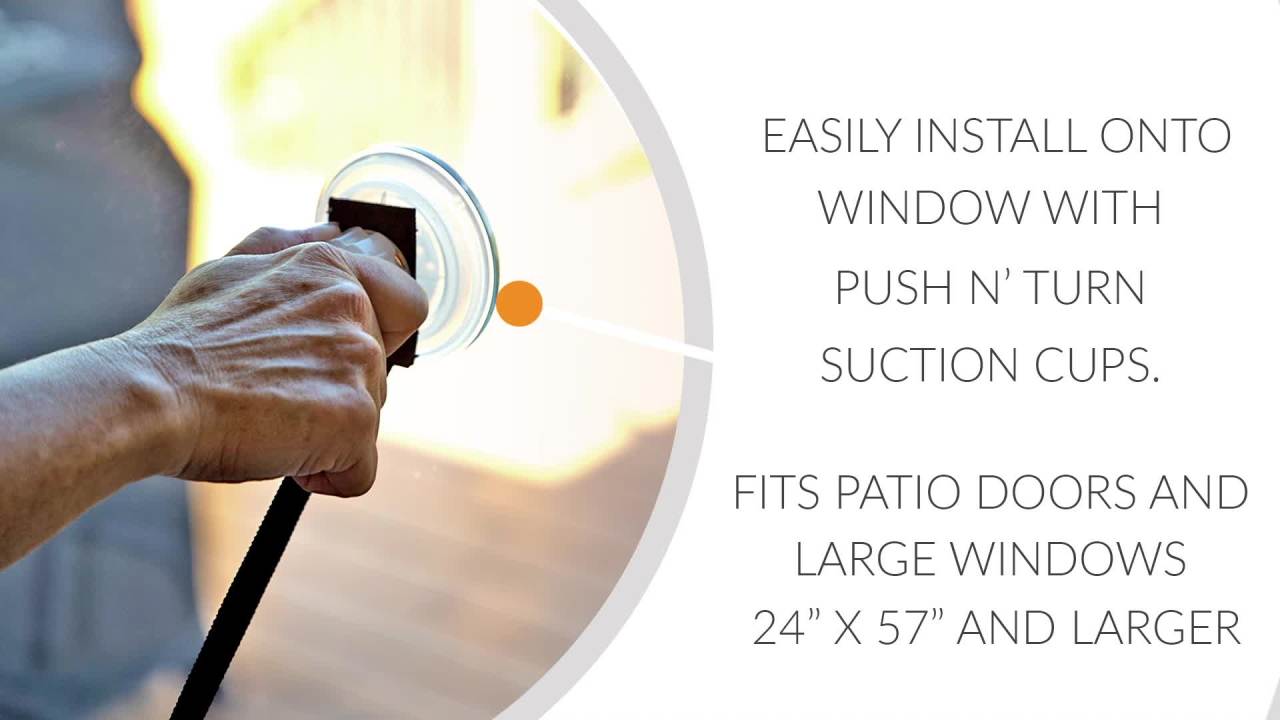 thumbnail video image 2 of K&H Pet Products EZ Mount Window Kitty Sill Triple Stack Gray 12 X 23 Inches, 2 of 9