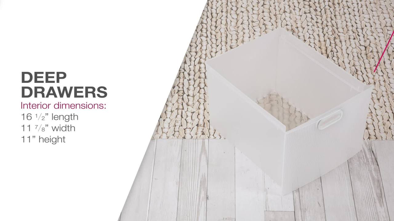 thumbnail video image 2 of Sterilite Ultra 2 Drawer Plastic Rolling Storage Wheeled Cart (2 Pack), 2 of 13