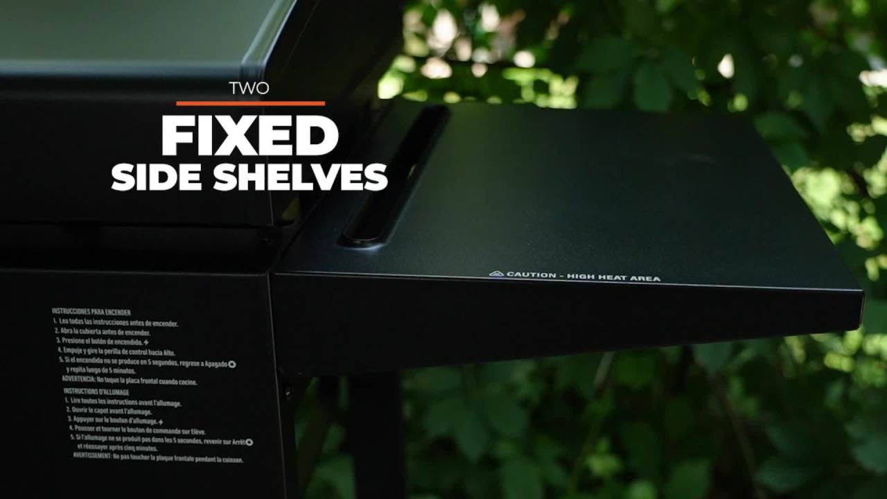 thumbnail video image 2 of Blackstone Original Outdoor Griddle, 2-Burner 28” Propane Flat Top Grill with Hood, Black, 2 of 17