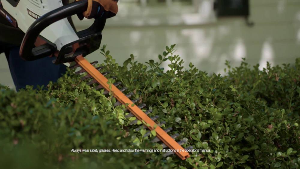 HART 20Volt Cordless Hybrid 18inch Hedge Trimmer Kit, (1) 2.0Ah