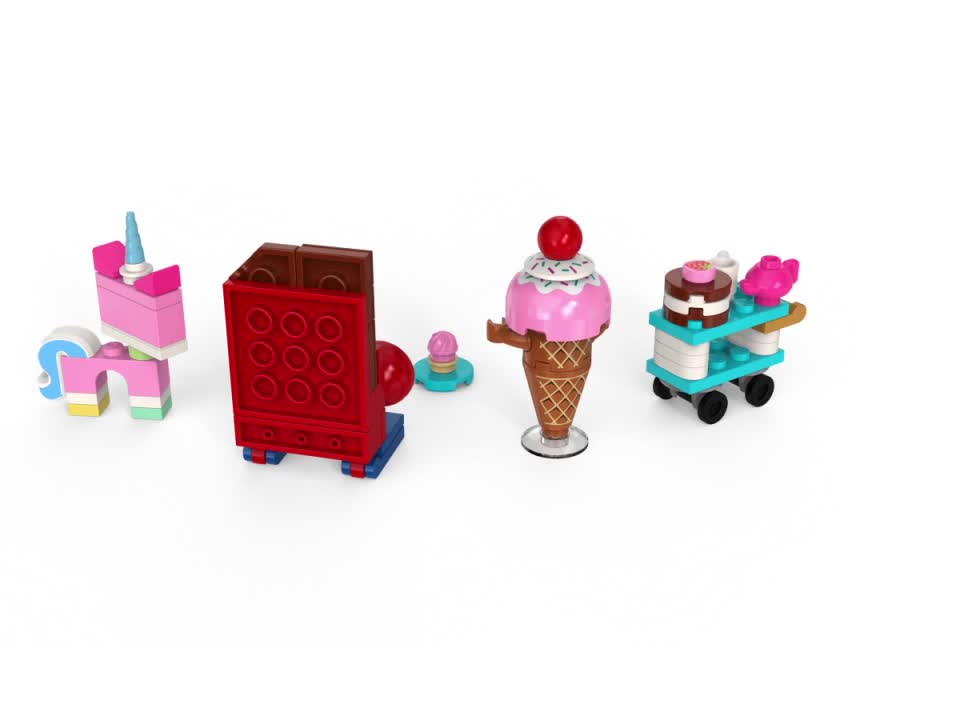 thumbnail video image 2 of LEGO Movie Unikitty's Sweetest Friends EVER! 70822, 2 of 8