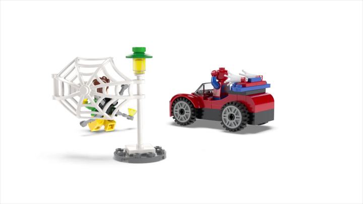 LEGO Marvel Spider-Man's Car and Doc Ock Set 10789, Spidey and His Amazing Friends Buildable Toy for Kids 4 Plus Years Old with Glow in the Dark Pieces - image 2 of 8