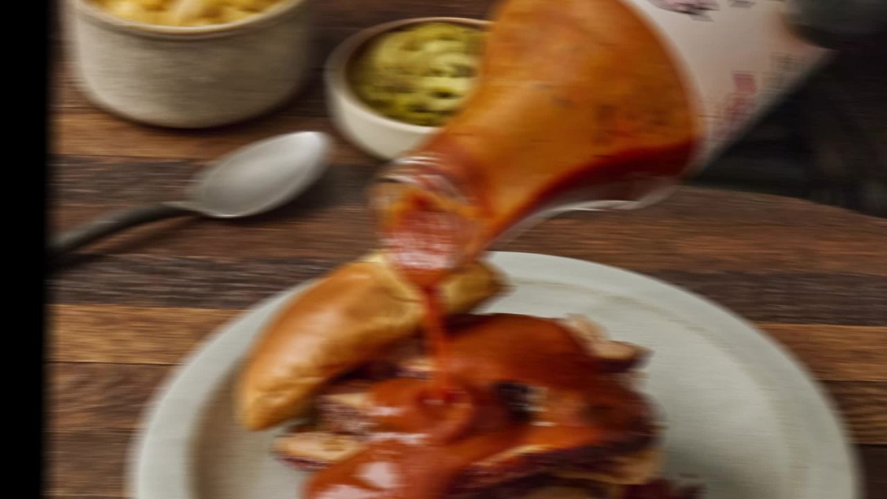 thumbnail video image 2 of Peg Leg Porker Original Hot BBQ Sauce, 18.5 oz Bottle, 2 of 22