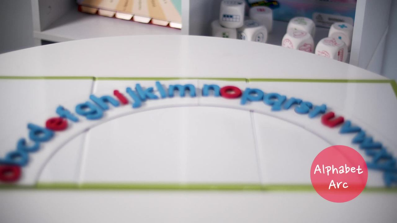 thumbnail video image 2 of Versaboard Junior Learning Teaching Resources, Magnetic Write and Wipe Board, 2 of 3