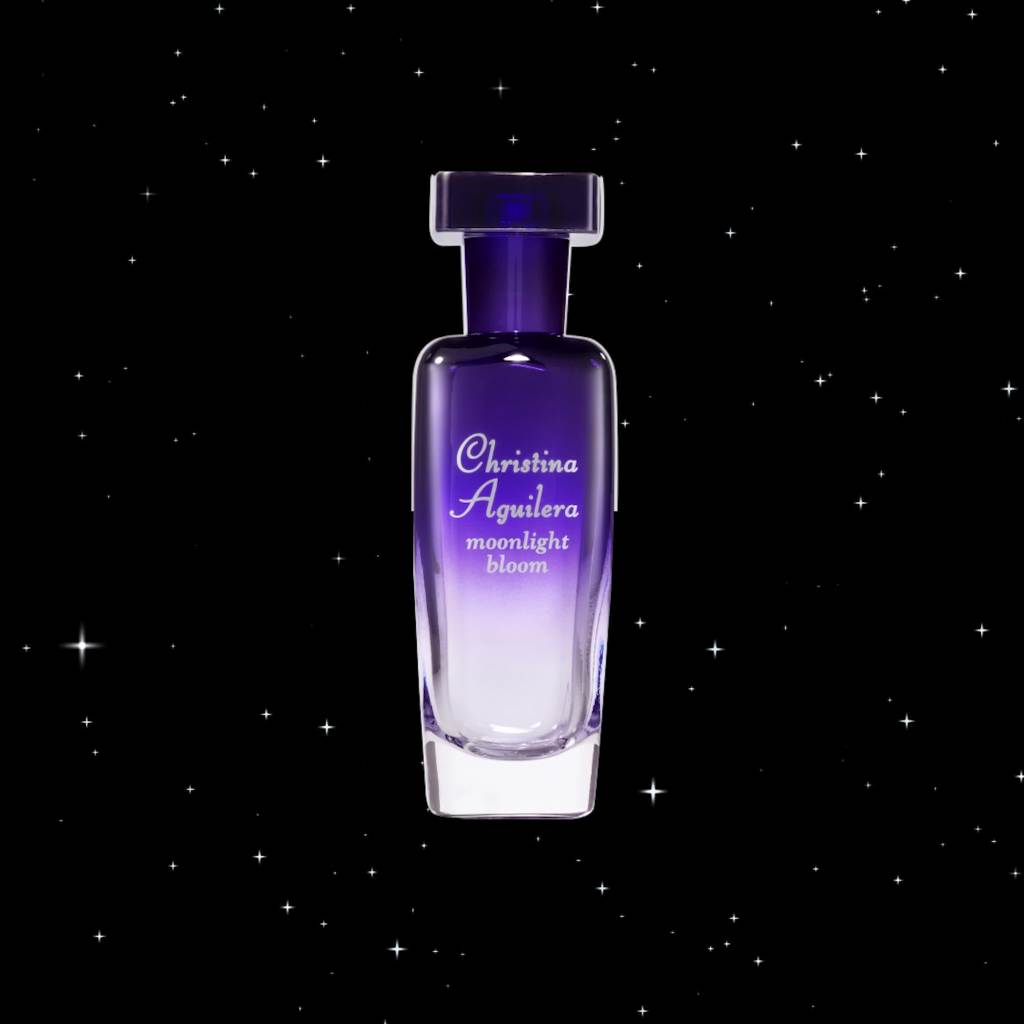 thumbnail video image 2 of Christina Aguilera Moonlight Bloom Eau De Parfum, Perfume for Women, 1 Oz, 2 of 7
