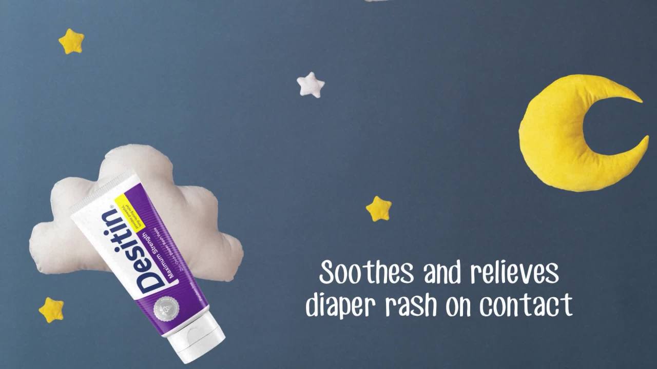 thumbnail video image 2 of Desitin Maximum Strength Diaper Rash Cream with Zinc Oxide, 16 oz, 2 of 4