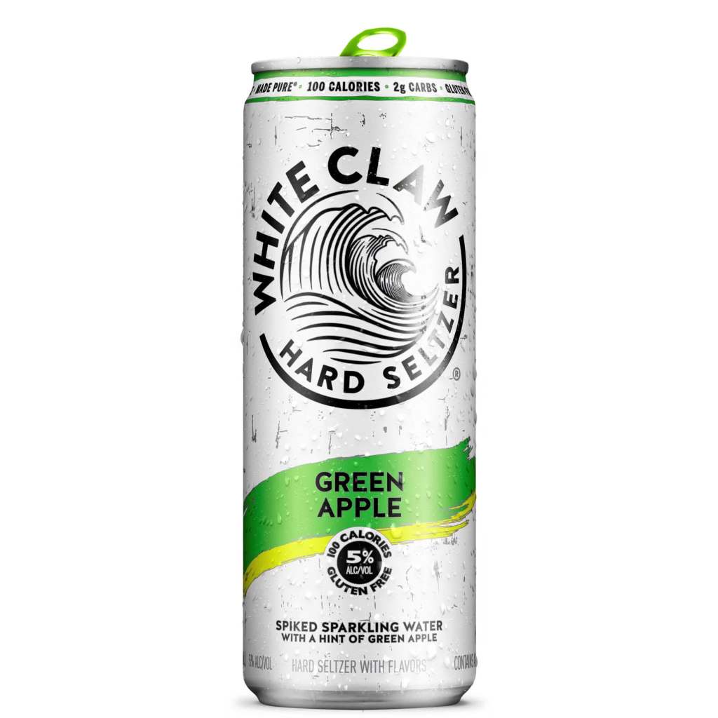thumbnail video image 2 of White Claw Hard Seltzer Green Apple, 6 Pack, 12 fl oz Cans, 5% ABV, 2 of 11