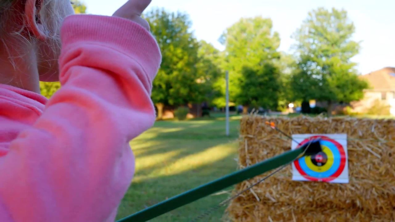 thumbnail video image 2 of Bear Archery Goblin Youth Bow Set, 2 of 7