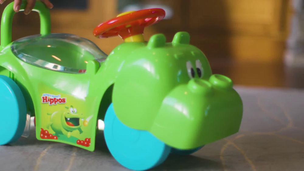 Hasbro Hungry Hungry Hippos 3 in 1 Scoot and Ride On Toy by Kid Trax, Toddler - image 2 of 10