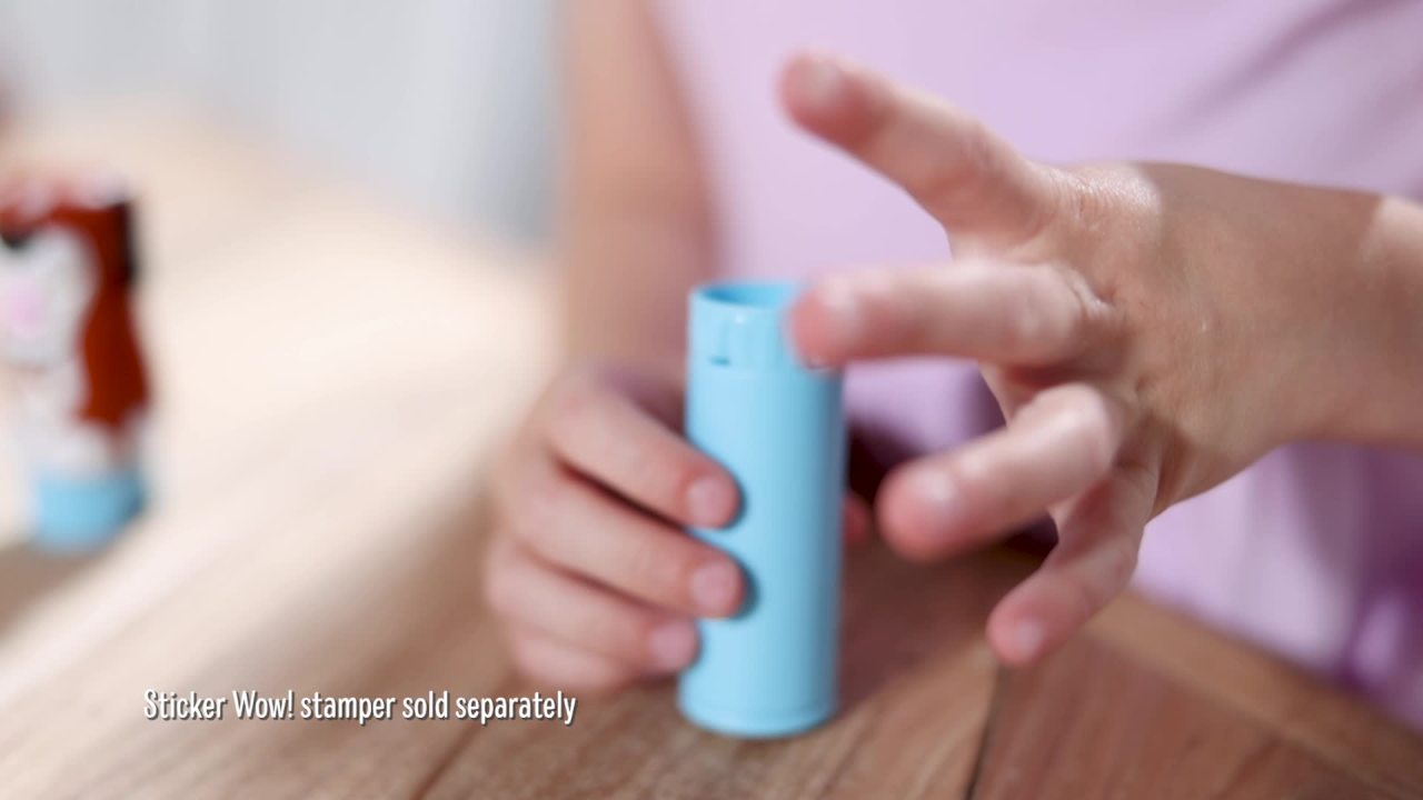 thumbnail video image 2 of Melissa & Doug Sticker WOW!™ 300+ Refill Stickers for Sticker Stamper Arts and Crafts Fidget Toy Collectibles – Dog Pets Theme, Assorted (Stickers Only), 2 of 10