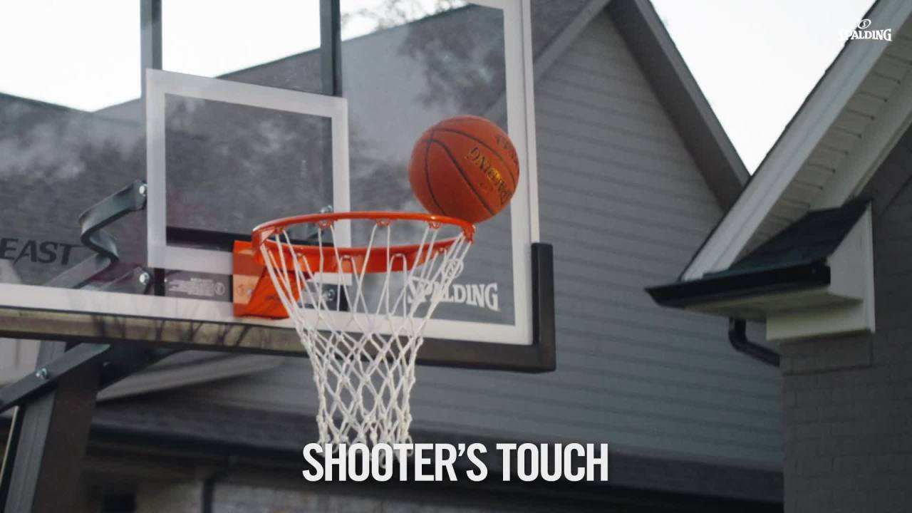 thumbnail video image 2 of Spalding Excel TF-500 Indoor-Outdoor Basketball 28.5", 2 of 8