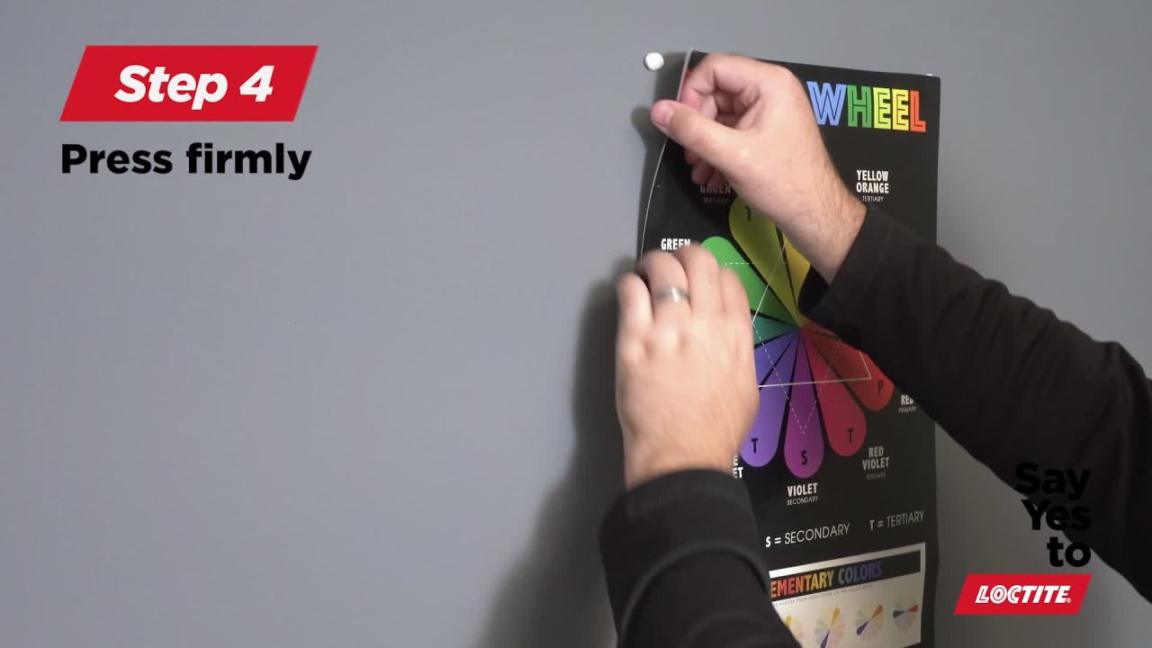 thumbnail video image 2 of Loctite Eco Fun-Tak Mounting Putty, Pack of 1, White 2 oz Wallet, 2 of 10