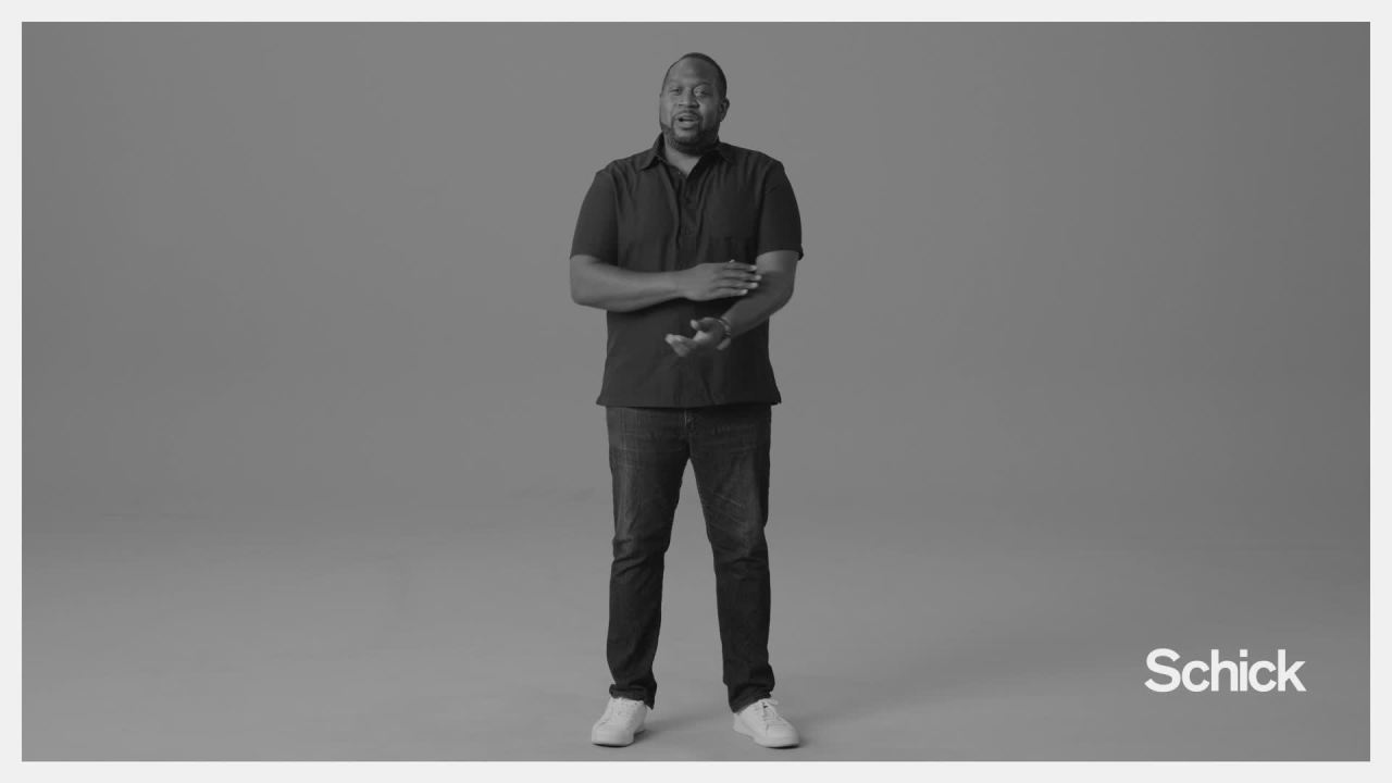 thumbnail video image 2 of Schick Hydro 5-Blade Skin Comfort Sensitive Skin Mens Razor Handle Plus 2 Blade Cartridge Refills, Mens Razor, Designed for Maximum Comfort While Shaving, 2 of 11