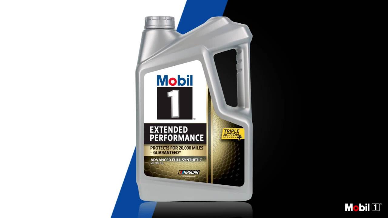 thumbnail video image 2 of Mobil 1 Extended Performance High Mileage Full Synthetic Motor Oil 0W-20, 1 Quart, 2 of 10