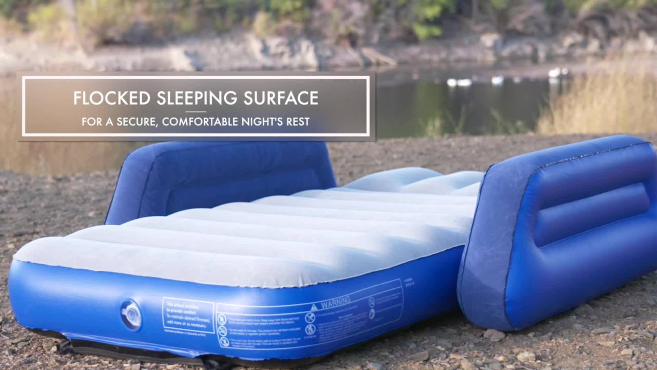 thumbnail video image 2 of Ozark Trail Kids Camping Airbed with Travel Bag, 2 of 6